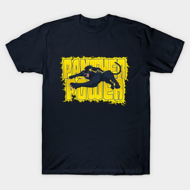 Panther Power T-Shirt by Thorny Devil Design